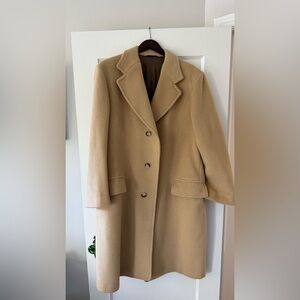 Vintage Pendleton Wool Camel Coat